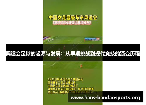 奥运会足球的起源与发展:从早期挑战到现代竞技的演变历程 奥运会足球的起源与发展:从早期挑战到现代竞技的演变历程